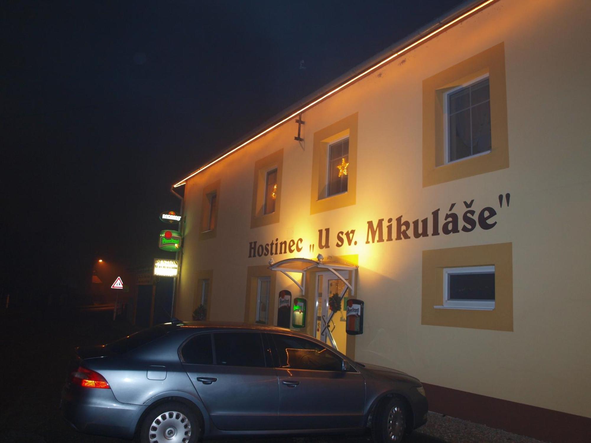 Hostinec a penzion U sv. Mikuláše Hať Exterior foto
