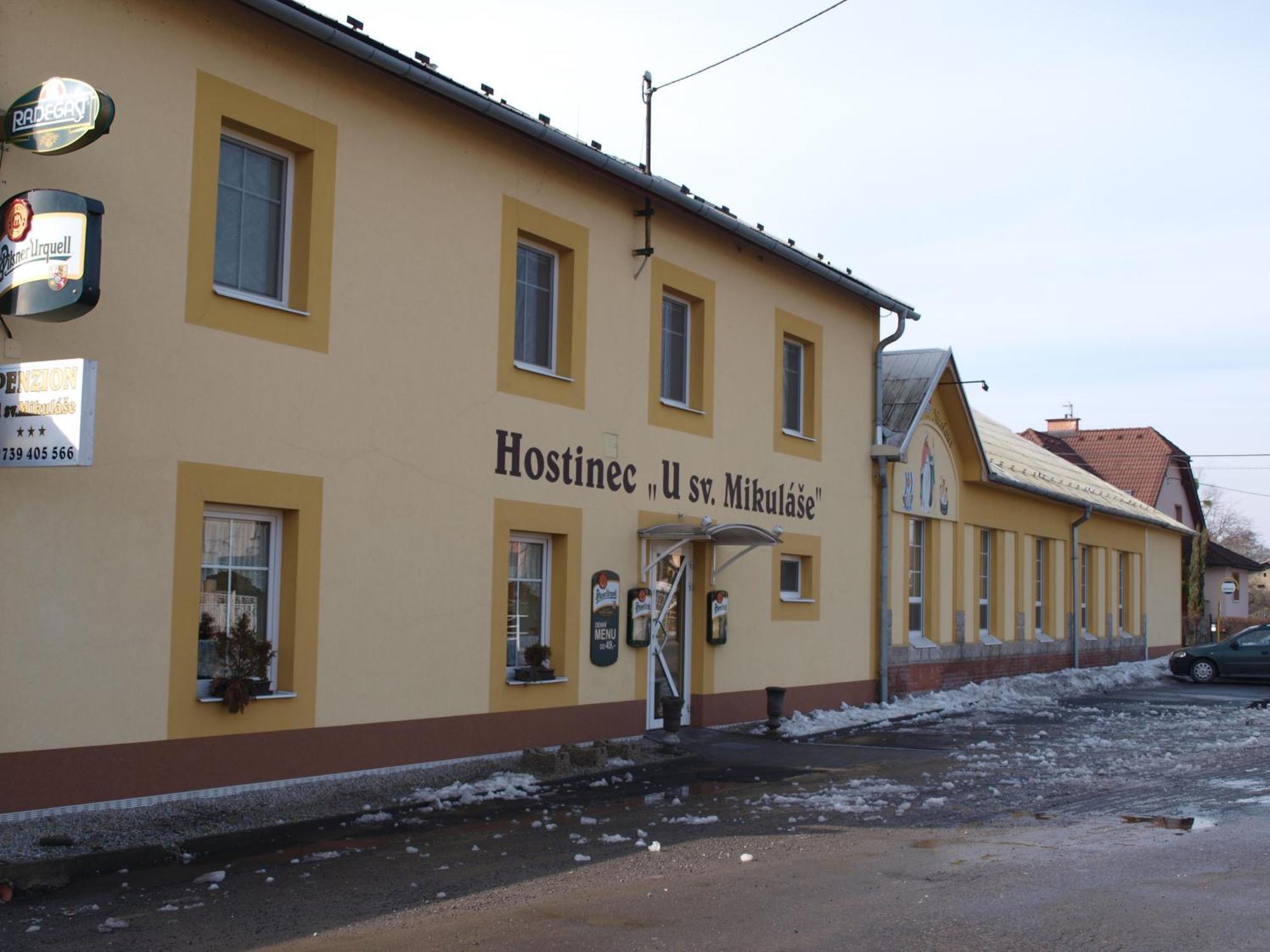 Hostinec a penzion U sv. Mikuláše Hotel Hať Exterior foto